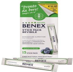 ERBORISTERIA MAGENTINA Srl BENEX BEVIBILE 15 Stick 12ML