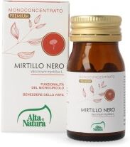 ALTA NATURA-INALME Srl Alta Natura Terranata Mirtillo Nero Flacone da 60 Compresse