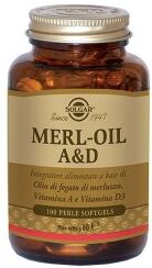 Solgar Merl-Oil A&D; 100 Perle-Softgels