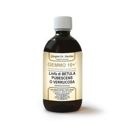 Dr Giorgini GEMMO 10+ Betulla Bianca Linfa 500 ml liquido analcoolico