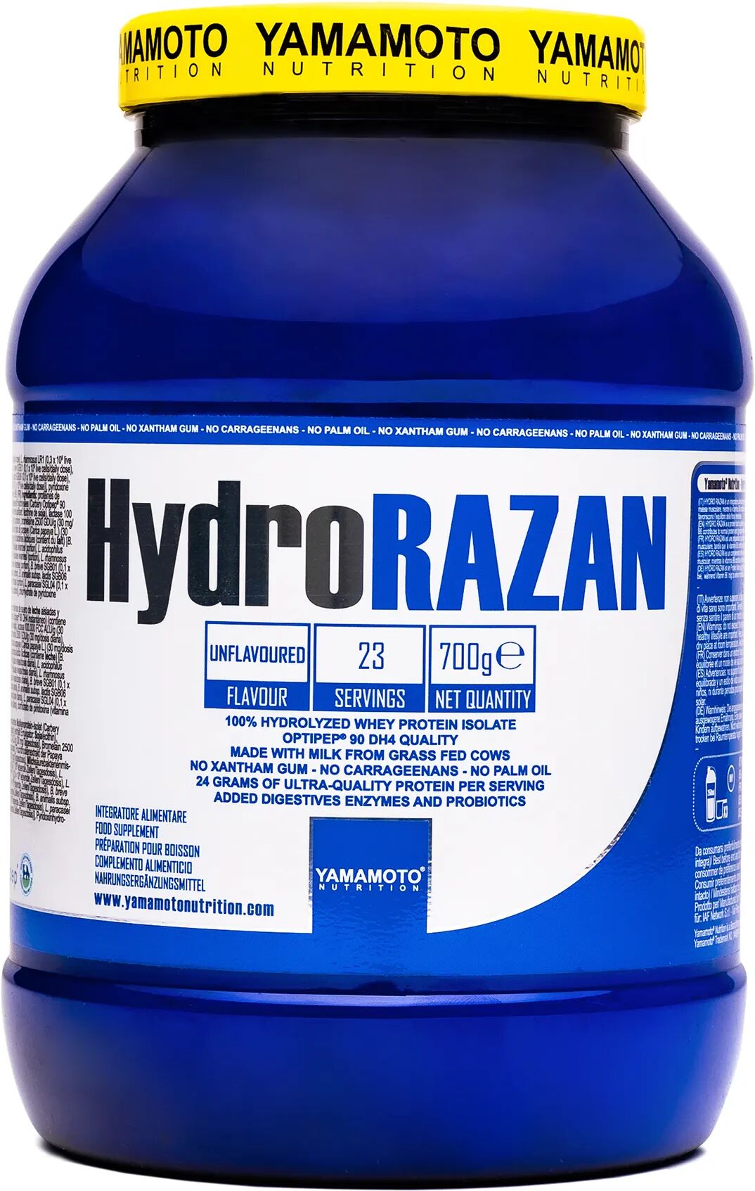 YAMAMOTO NUTRITION Hydro RAZAN Optipep® 700 grammi 