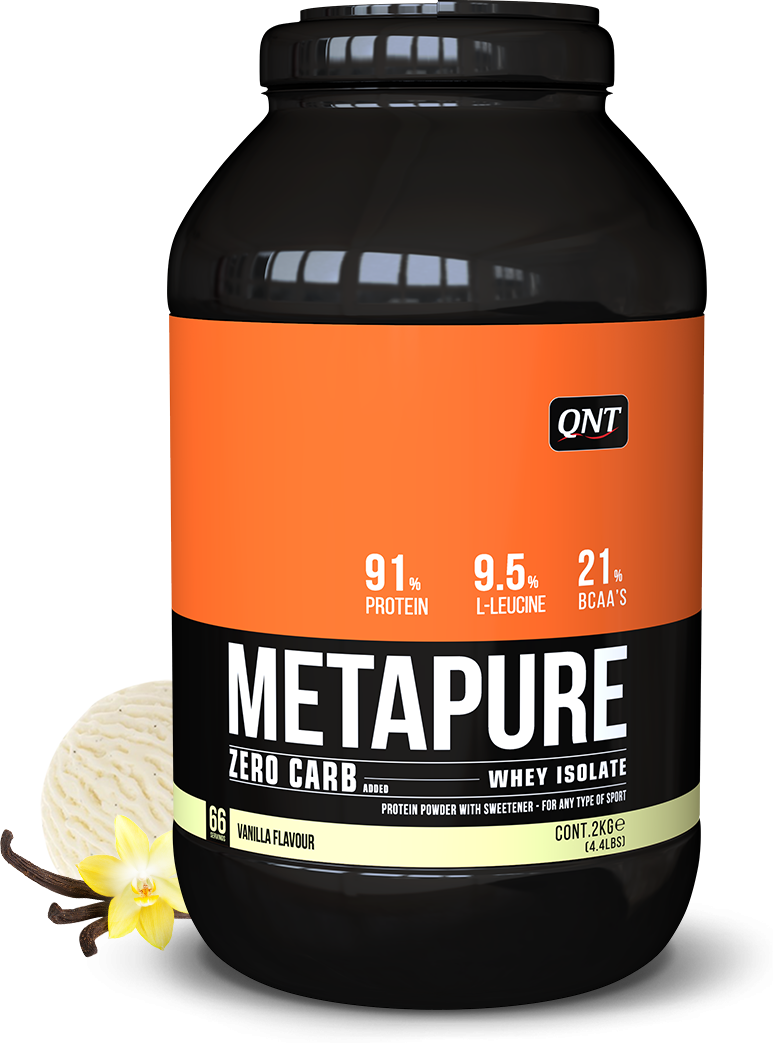 QNT Metapure Whey Protein Isolate - Eiwit Poeder - 2000 gr - Vanilla