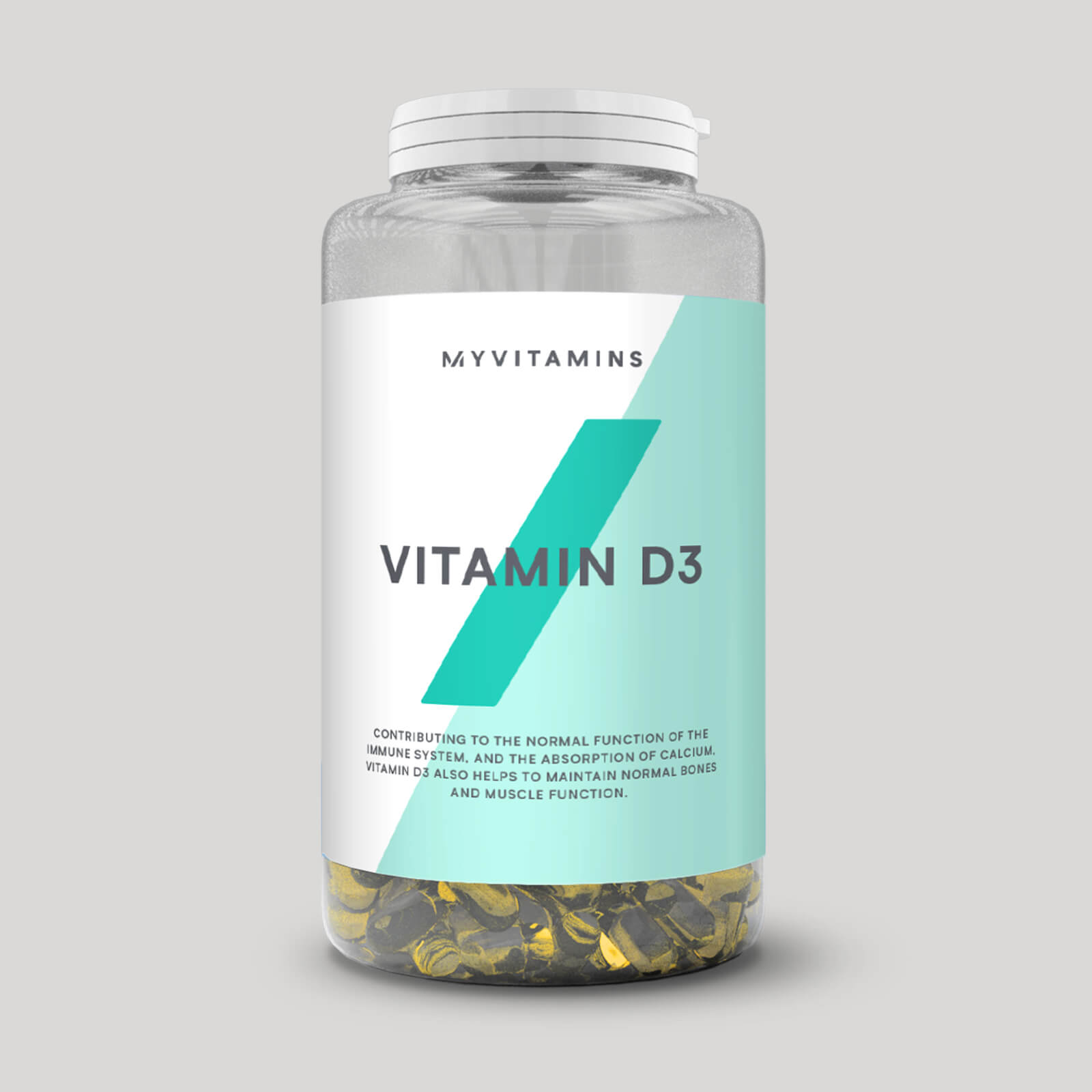 Myvitamins Vitamine D3 Softgels - 180Capsules