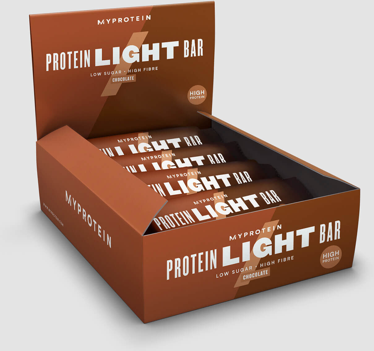 Myprotein Light Eiwitreep - 12 x 65g - Chocolate