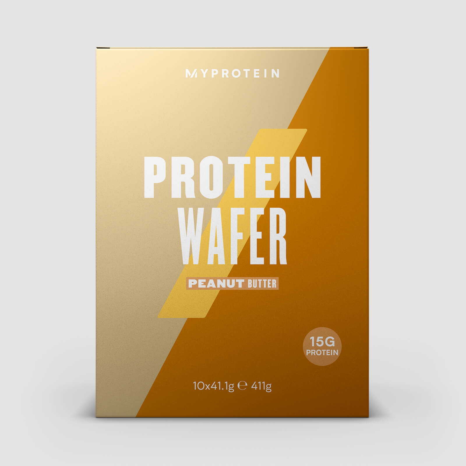 Myprotein Eiwitwafel - 10 x 40g - Peanut Butter