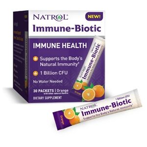 Natrol Immuun-Bioticum, Sinaasappel - 30 pakjes