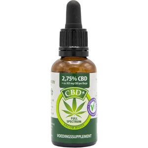 Jacob Hooy - 2,75% CBD olie (30ml) - naturel smaak