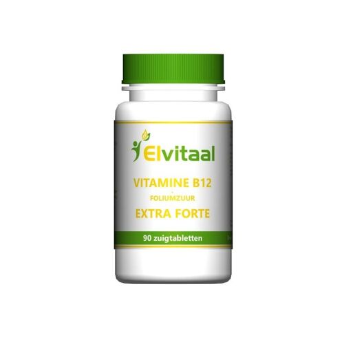 Elvitaal/elvitum Vitamine B12 extra forte + foliumzuur