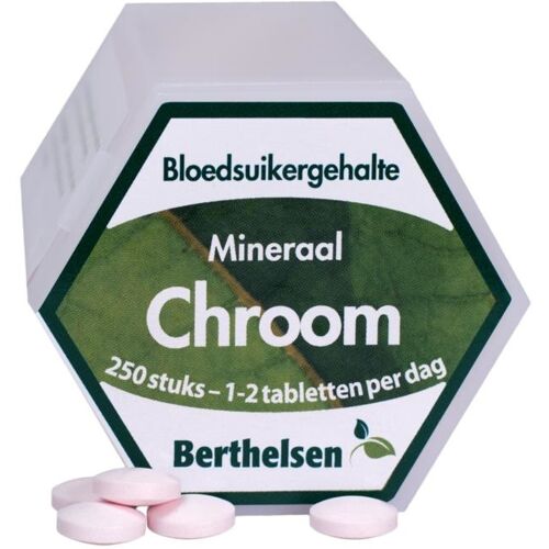 Berthelsen Chroom picolinaat 62,5 mcg