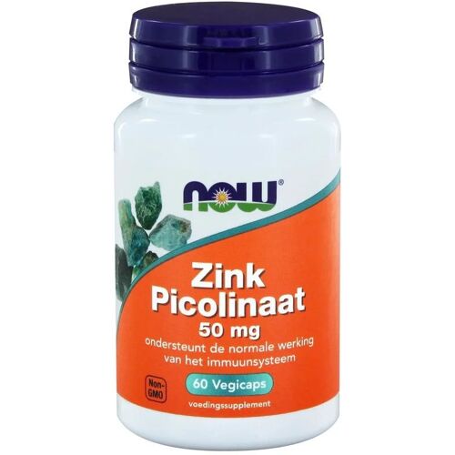 NOW Zink picolinaat 50 mg (60 vcaps)