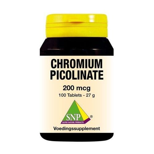 SNP Chroom picolinaat 200 mcg (100 tab)