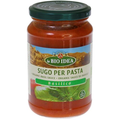 Bioidea Pastasaus basilicum bio (340 gr)