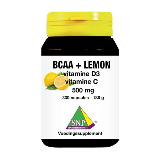 SNP BCAA Lemon vitamine D3 vitamine C 500 mg