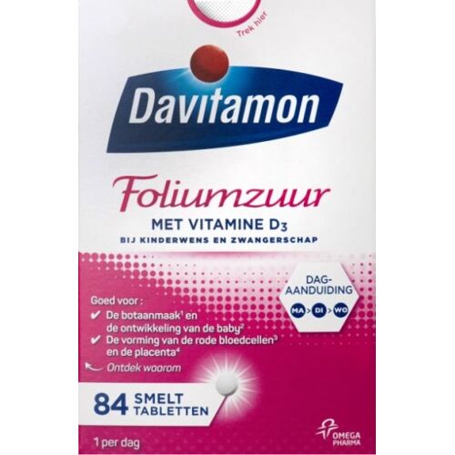 Davitamon Foliumzuur vitamine D