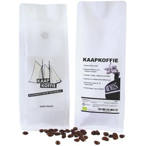 Kaap Koffiebonen dark roast bio