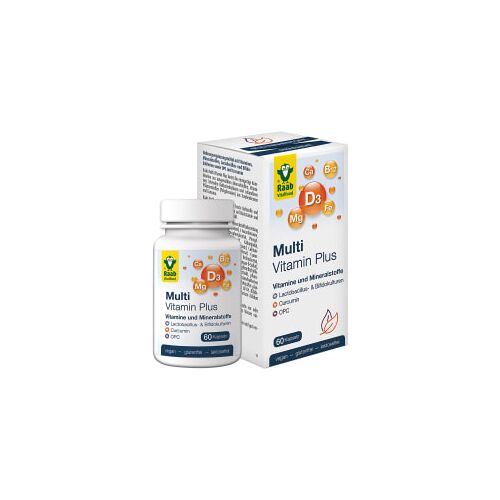 Raab Vitalfood Multi Vitamin Plus (60 capsules) Vitaminen Multivitamine
