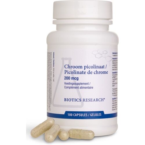 Biotics Chroom Picolinaat 200mcg Capsules