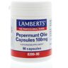 Lamberts Pepermuntolie 100mg