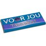 Voor Jou! Wensreep melkchocolade thanks