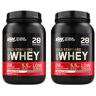 Doppelpack: 100% Whey Gold Standard (2x900g) Optimum Nutrition poeder eiwit Wei