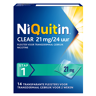 Niquitin Clear Pleisters 21mg Stap 1