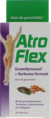 Liberty Healthcare Atroflex Groenlipmossel + Kurkuma Formule Tabletten