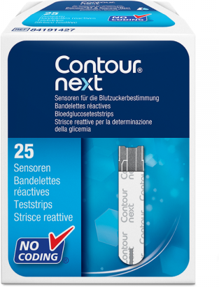 Bayer Contour Next Gluco Test Strips 25st