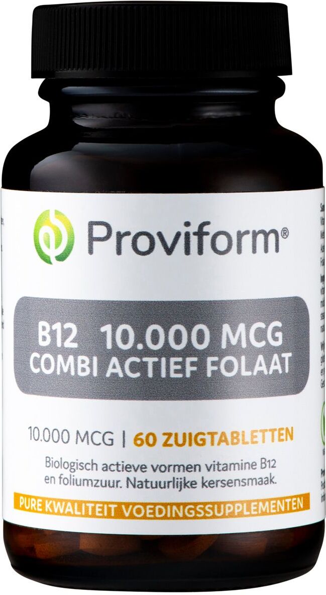 Proviform Vitamine B12 10000 Mcg Combi Zuigtabletten