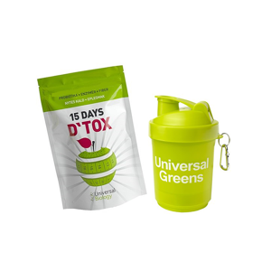 Universal Biology 15 Days Dtox 15stk + Gratis Shaker