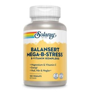 Solaray Mega B-Stress - 180 Kps
