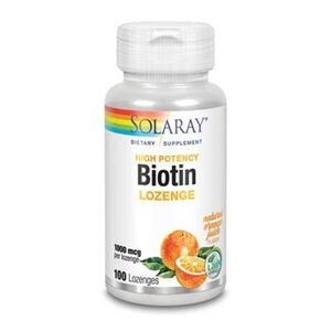 Solaray Biotin 1000 Ug