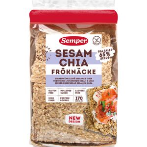 Semper Knekkebrød Sesam & Chia - 170 g