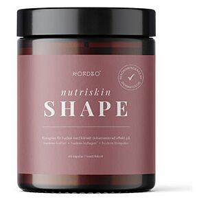 NORDBO Nutriskin Shape, 60 kapsler - vegan - 60 Kapslar