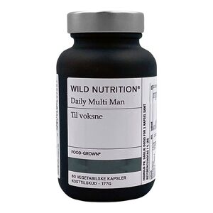 Wild Nutrition Daglig Multi Næringsstoff for MEN - 60 Kapslar