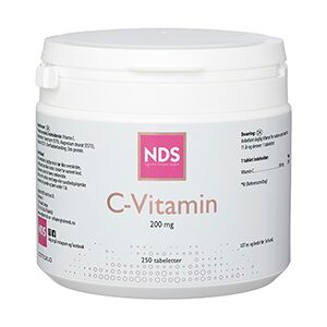 NDS C-200 Vitamin - 250 Tabletter