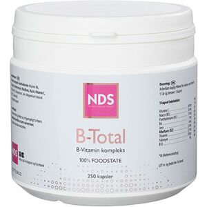 NDS B-Total Vitamin - 250 Tabletter