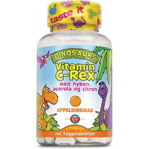 Kal Dinosaurs Vitamin C-Rex Tyggetabletter Barn - 100 Tabletter