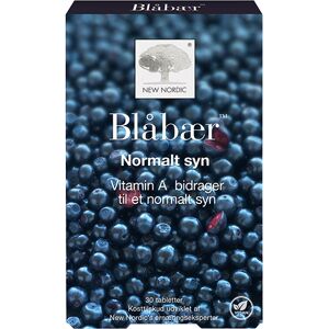New Nordic Blåbærpillen - 30 Tabletter