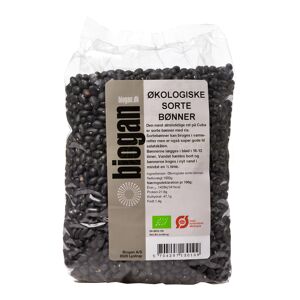 Biogan Sorte Bønner Øko - 1 Kg