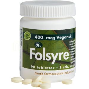 DFI Folsyre - 90 Tabletter