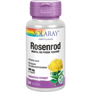 Solaray Rosenrot GP Ekstrakt - 500 mg - 60 Kapslar