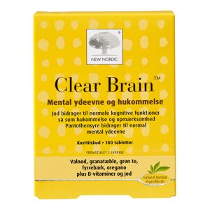 New Nordic Clear Brain - 180 Tabletter