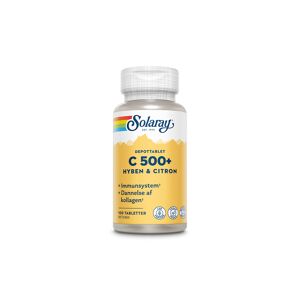 Solaray C-vitamin C500+ - 100 Tabletter