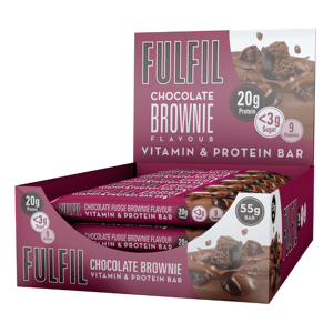 FULFIL Proteinbar Chocolate Brownie 15-pack - 15 x 55 g - 0 Kg