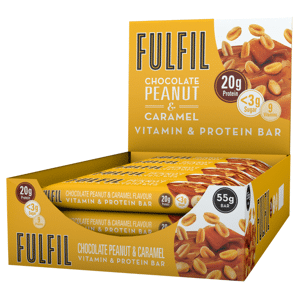 FULFIL Proteinbar Peanut & Caramel 15-pack - 15 x 55 g - 0 Kg