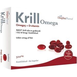 Krill Omega 3 + D-Vitamin 120stk