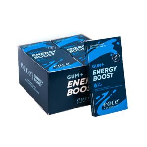 Eace Gum+ Energy Boost 20 g 12 stk.