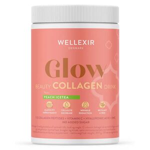 Wellexir Glow Beauty Drink Peach Ice Tea 360 g