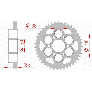 AFAM Standard stålkrone 50801 - 525