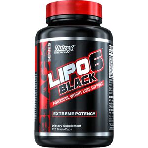 NUTREX Lipo 6 Black - 120 kapsler